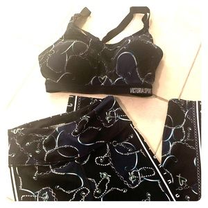 Victoria Secret work out outfit.